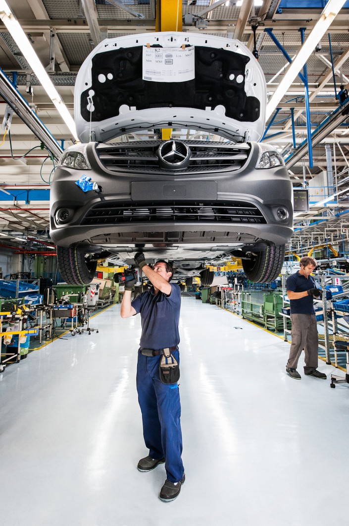Produktion Mercedes-Benz Vito
