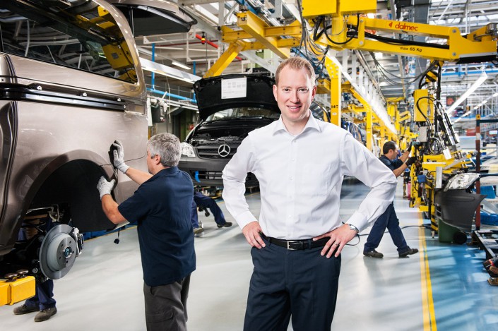 Frank Klein, Leiter Produktion Mercedes-Benz Vans